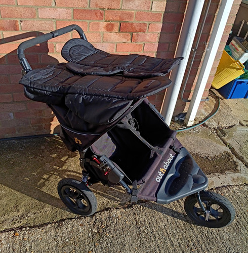 Out about double wheel - out,