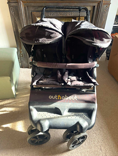 Out about double - n, pushchair
