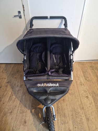 Out about double buggy - n,